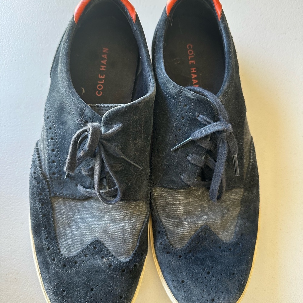 Cole Haan Oxford Sneakers with Brogue Detailing